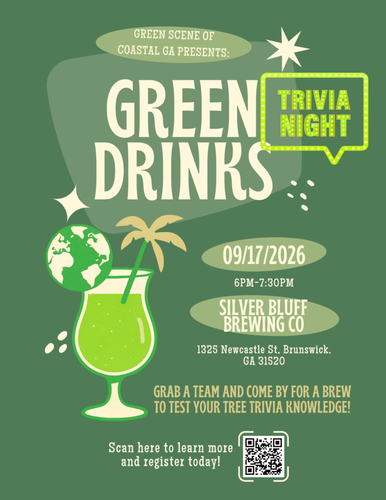 Green Scene of Coastal Ga GREEN DRINKS Trivia Night