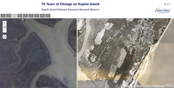 Sapelo Island Interactive Change Map